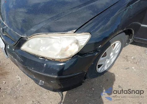 2005 Honda Civic Vp from USA, damaged, VIN 2HGES163251H54348